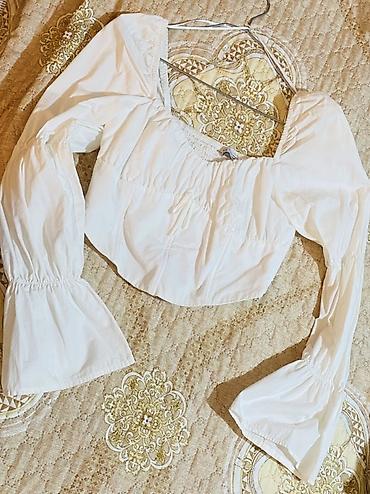 Dəstlər, kostyumlar: Qadın geyim dəsti – 4 məhsul 1) Boya fırçası effektli şalvar - Ağ — 8