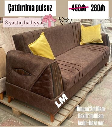Masa və oturacaq dəstləri: Divan, Yeni, Açılan, Bazalı, Parça, Şəhərdaxili pulsuz çatdırılma