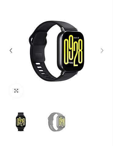mi smart band 5: Ağıllı saat – qara rəng, düzbucaqlı böyük ekranlı model. Su keçirməyən — 1