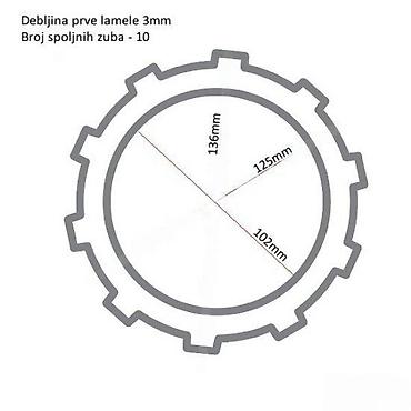 Ostali motocikli i skuteri: TRW Clutch Super Kit – set lamela kvačila za motocikle - Brend: TRW - — 2