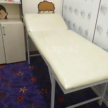 Salon, tibbi mebel: Yeni, Masaj kuşetkası, Qatlanmayan, rəng - Ağ — 3