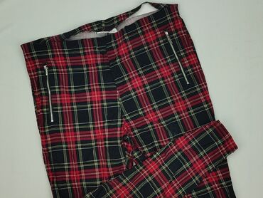 Janina, Material trousers for women, 3XL (EU 46)