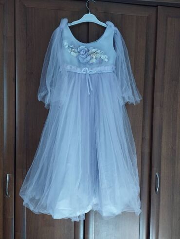 платье 500: Детское платье, цвет - Белый, Новый