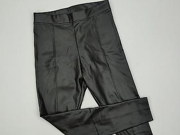 leginsy hm: H&M, Legginsy Ze skóry ekologicznej damskie, rozmiar S — 1