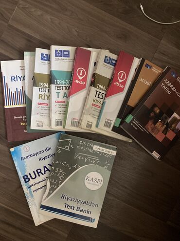 Digər kitablar və jurnallar: Hər biri 3 azn yeni