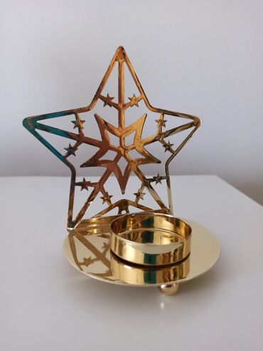 kupujem ta pec: Candlestick, color - Gold, New
