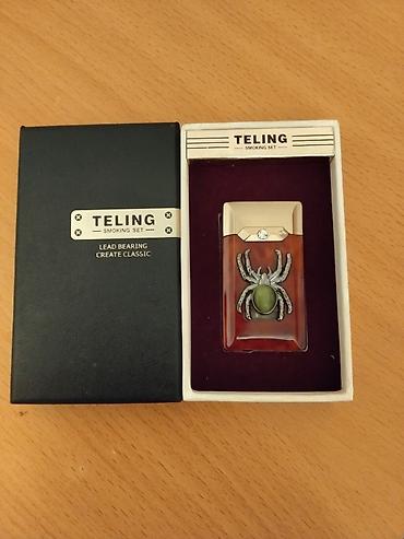 Premium benzinli alışqanlar dəsti - Brendlər: TELING Smoking Set
