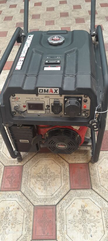 Генераторы: Бензогенератор OMAX 9500H Основные характеристики: - — 1