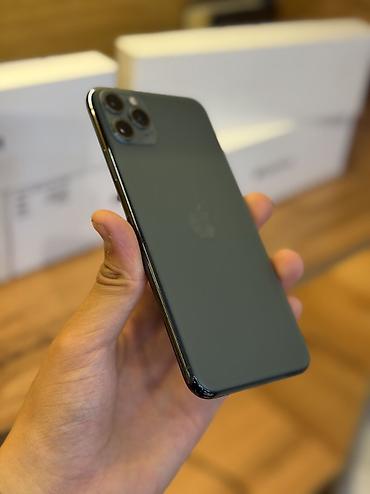 Apple iPhone: IPhone 11 Pro, Б/у, 64 ГБ, Зеленый, Коробка, 100 % — 10