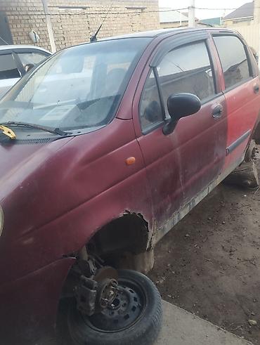 Daewoo: Daewoo Matiz (хэтчбек), бордовый цвет, левый руль. Компактный — 8