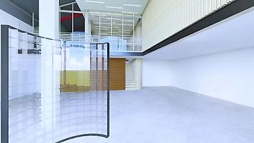 Magacini i radionice: Izložbeni (120 M2 ulaz) i kancelarijski prostor na spratu (130m2 ) u — 6