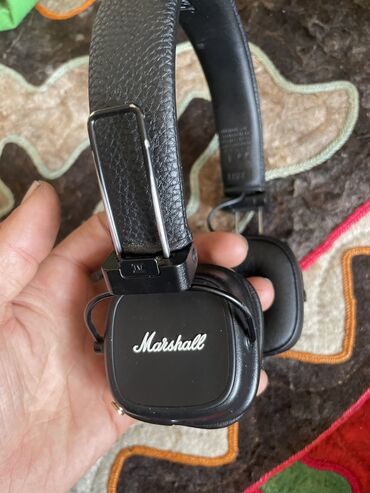 накладные наушники marshall: Каптама, Marshall, Колдонулган, Электр зымсыз (Bluetooth), Классикалык