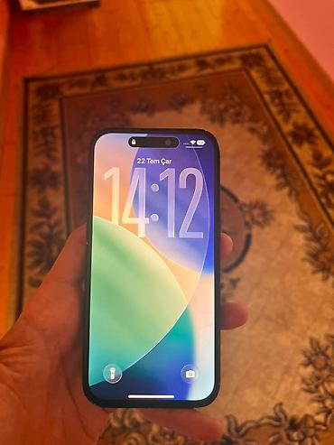 ucuz monitor: IPhone 15, 256 GB, Qara — 2