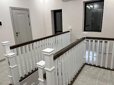 elegance stroy: Деревянная лестница Для дома, Бесплатная доставка, Вид дерева: Кара Жыгач, Форма лестницы: Прямая, Стиль: Классический — 4