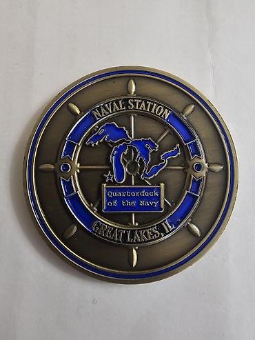 жетон: Памятная монета/жетон Naval Station Great Lakes, IL - Двусторонний — 1