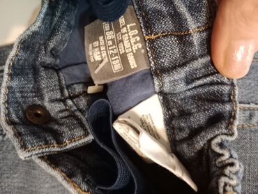 Pantalone: H&M LOGG farmerke za bebe Termo imaju pamučnu postavu Veličina 80 — 4
