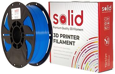 rengli qelem: Solid Filament PETG Mavi – 1 kq Yüksək keyfiyyətli 3D basqılar üçün — 3