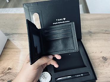 smart folio: Мужской подарочный набор TOMI В наборе: - Портмоне TOMI: компактное — 1