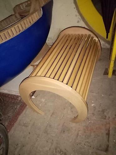 Ostali nameštaj: KLUPA OD PUNOG DRVETA NOVA UNIKAT TOP MODEL AKCIJA | Potpuno nova — 1