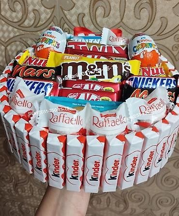 sport geyimler: Kinder buketleri,kinder sebetleri,kinder boxlar sifarisle — 10