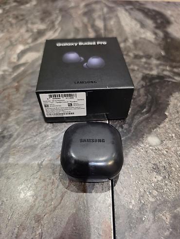 galaxy buds 2 pro: İşlənmiş Simsiz (Bluetooth) Qulaqcıqlar, Samsung, rəng - Qara — 4