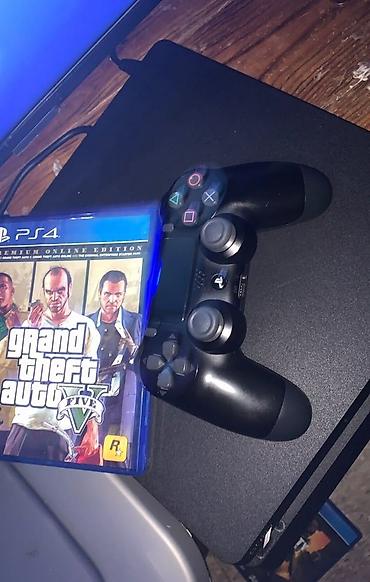 soni ps: Playstation 4 fat с 2 ДЖОСТИКАМИ и игрой на выбор диск ФК 25 ИЛИ ГТА 5 — 1