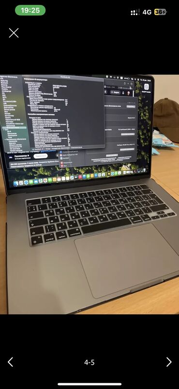 Ноутбуки: Ультрабук, Apple, 8 ГБ ОЗУ, Apple M2, 15.4 ", Б/у, Для несложных задач, память SSD