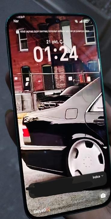 1.2.iwlenmiw.mabil.telfonlar: Honor 128 GB, rəng - Yaşıl, Barmaq izi — 2