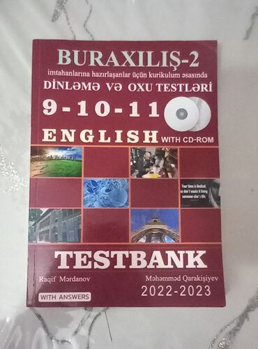 Kitablar, jurnallar, CD, DVD: Buraxılış 2 listening-reading testləri – raqif mərdanov yalniz
