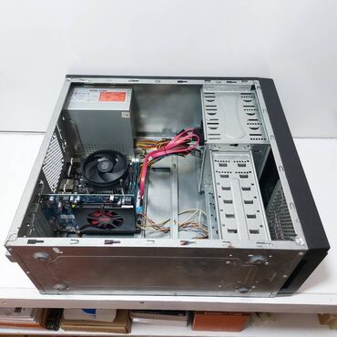 Masaüstü kompüterlər və iş stansiyaları: Oyun üçün Kompüter "Gaming Core i3 3210 AMD HD6670 128GB SSD” ⭐Tək — 12