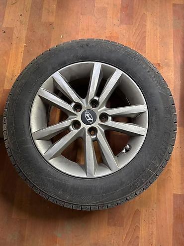 балон матис: Колесо в сборе Hyundai: литой диск + зимняя шина Kenda KR36 (шипов — 2