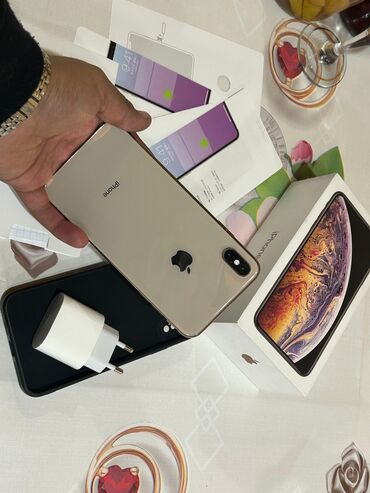 Apple iPhone: IPhone Xs, 256 GB, Qızılı, Simsiz şarj — 5