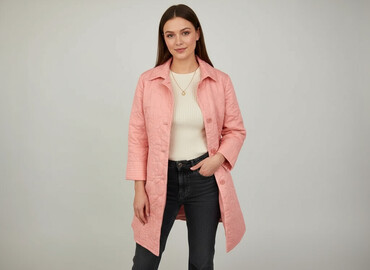 custom kurtki: Women`s trench, size XL