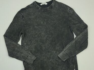 krótki czarny sweterek rozpinany: Bluza, H&M, 14 lat, 158-164 cm, stan - Bardzo dobry