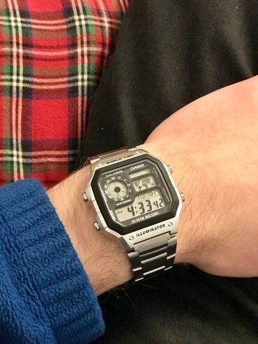 Qol saatları: Yeni, Qol saatı, Casio, rəng - Gümüşü — 3