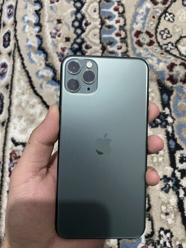 iphone 7 satilir: IPhone 11 Pro Max, 256 GB, Matte Midnight Green, Simsiz şarj, Face ID