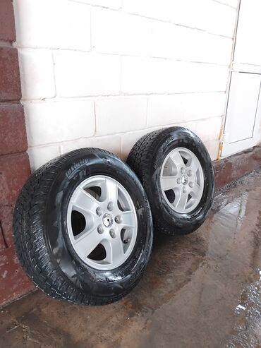продаю бус спринтер: Дөңгөлөктөр монтажда R 15, Жаңы, Комплект, Куйма, тешиктери - 5