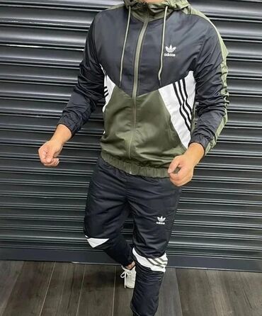 helanke od vestacke koze: Komplet, S (EU 48), Adidas, bоја - Šareno, Mikrofiber