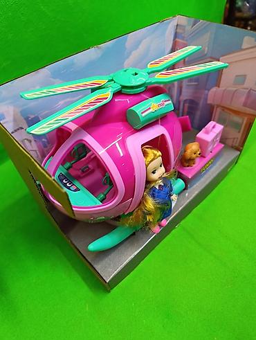Оюнчуктар: 🚁 Игровой набор «Вертолёт с куклой» — увлекательные приключения для — 3