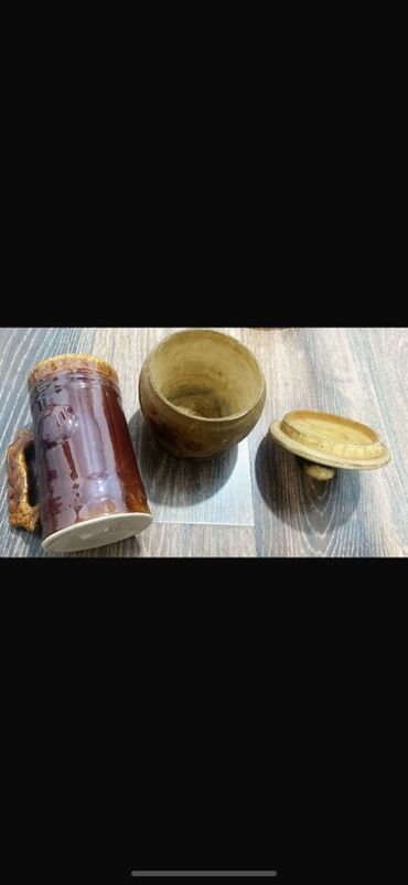 односпальные кроватки: Набор для кухни/декора: керамическая пивная кружка и деревянная