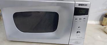 Mikrodalğalı sobalar: Beko markalı mikrodalğalı soba – model MWC 2010 ES. Rəngi gümüşü, ön — 1