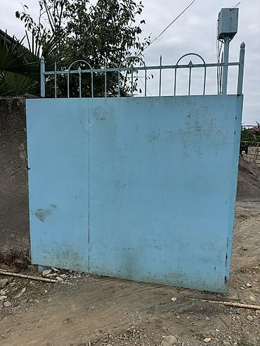 Məhsul: Dəmir darvaza və piyada qapısı dəsti Təsvir: - Material