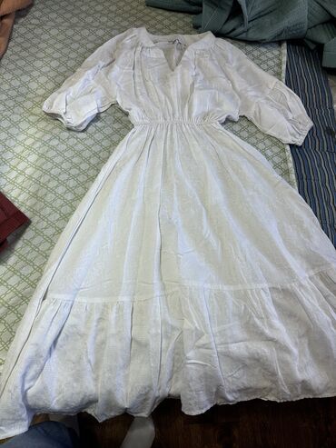 свадебный платья: Детское платье, цвет - Белый, Новый