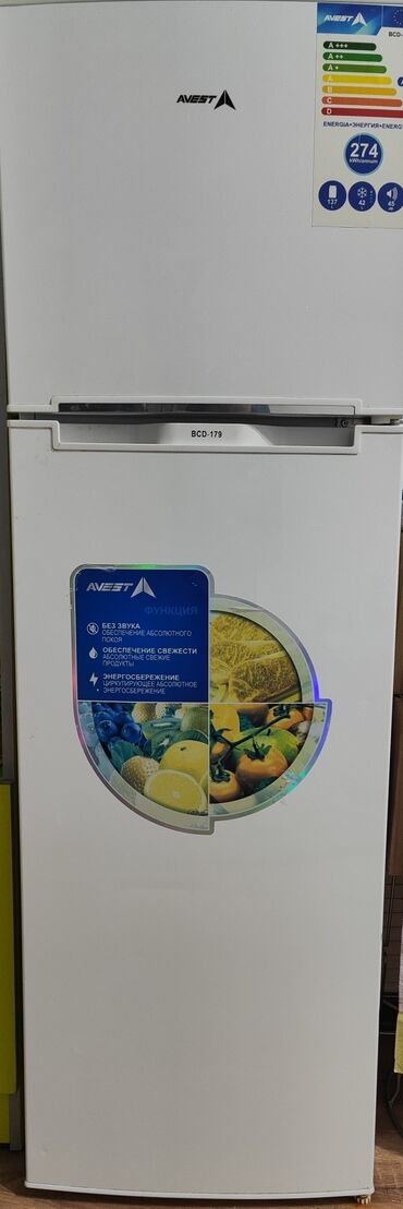 Холодильники: Холодильник Avest, Б/у, Двухкамерный, De frost (капельный), 50 * 170 * 60