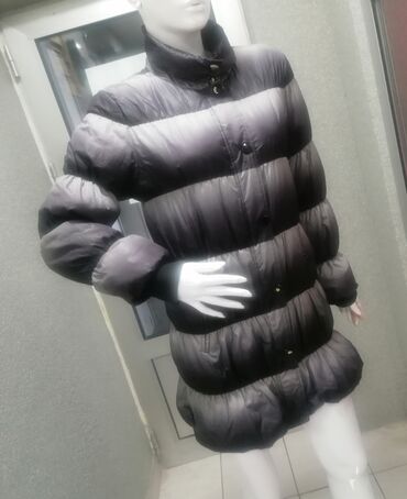 Zimske jakne: Ženska zimska jakna – puffer kroj, siva/anthracite ombre. Boja jakne u — 7