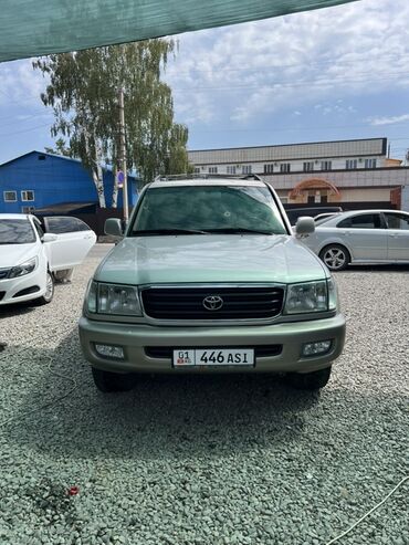 спортивная машина: Toyota Land Cruiser: 2001 г., 4.7 л, Автоматтык, Бензин, Жол тандабас
