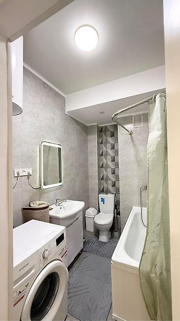 квартиру кок жар: 1 комната, 55 м², Кок-Жар мкр Элитка, 4 этаж, Свежий ремонт — 5