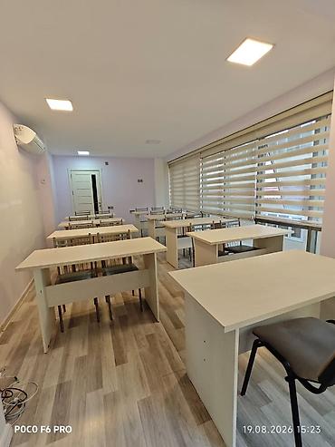 suraxanida: Kurs daxilində dərs otaqları kirayə verilir, ətraflı məlumat üçün — 4