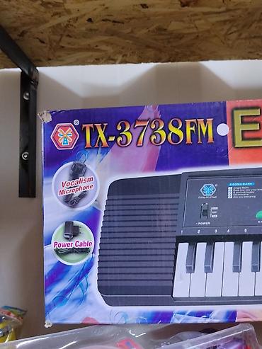 микрафон кароке: Электронный синтезатор TX-3738FM (37 клавиш) - 37 стандартных клавиш — 3