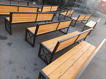Другая садовая мебель: Скамейка без спинки Скамейка со спинкой Изготовим любой размер и фасон — 5